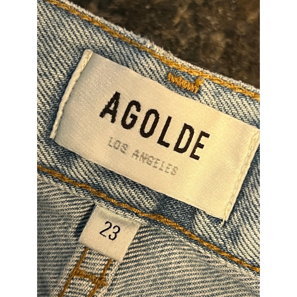 AGOLDE Riley Demin Jean Shorts - Picture 6 of 6